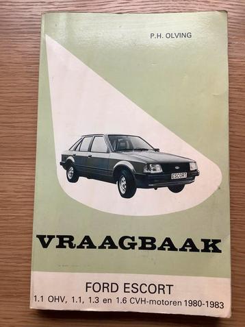 Vraagbaak Ford Escort 1980 - 1983 beschikbaar voor biedingen