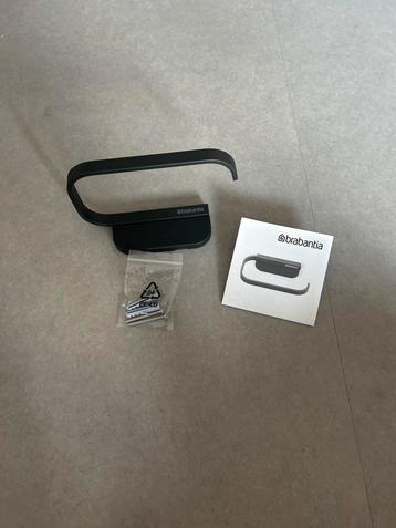 Brabantia Toiletrolhouder - Mat Zwart - Nieuw beschikbaar voor biedingen