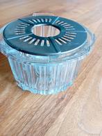 Brocante theelichtje, Ophalen of Verzenden, Glas, Overige stijlen, Glas of Glazen
