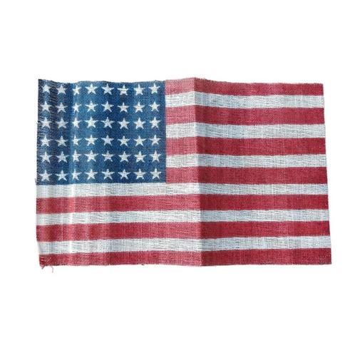 WWII US Airborne Invasion Arm Flag Gauze Type, Verzamelen, Militaria | Tweede Wereldoorlog, Landmacht, Embleem of Badge, Amerika