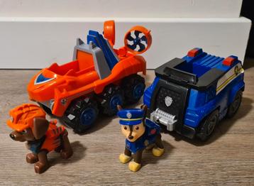 Paw patrol Chase & Zuma beschikbaar voor biedingen
