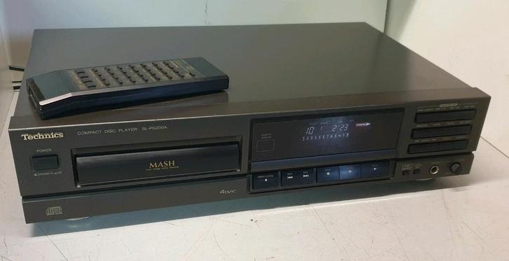 Technics cd speler sl-pg200a + afstandsbediening cdm 4/19, Audio, Tv en Foto, Cd-spelers, Gebruikt, Technics, Ophalen of Verzenden