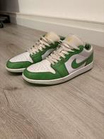 Nette Air Jordan 1 Low Groen/Wit - Maat 45, Kleding | Heren, Schoenen, Wit, Ophalen of Verzenden, Sneakers of Gympen, Zo goed als nieuw