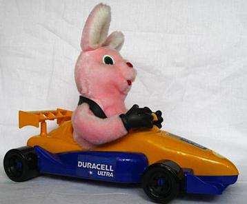 Duracell Racing Bunny Nieuw beschikbaar voor biedingen
