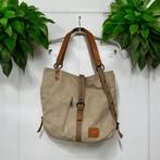 Evelyn Bag Tas Universele Maat Beige Canvas, Verzenden, Zo goed als nieuw, Beige, Shopper
