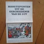2CV Folder - Uitklapbaar tot posterniveau, Ophalen of Verzenden, Zo goed als nieuw
