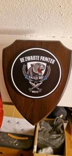 Wapenschildje De zwarte panter, Verzamelen, Militaria | Algemeen, Ophalen of Verzenden, Landmacht, Nederland, Overige typen