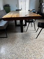 Massieve Suar Eettafel 220x120x78cm. 9cm dik!, Ophalen, 100 tot 150 cm, 200 cm of meer, Zo goed als nieuw