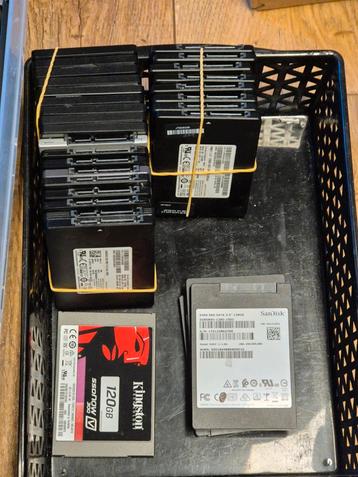 Diverse merken 120/128GB SSD 2,5" Sata beschikbaar voor biedingen