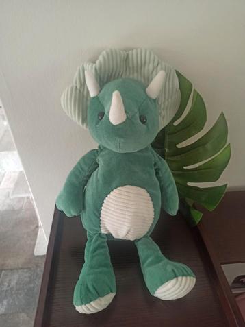 Hema Dino Knuffel Velours - Zo Goed Als Nieuw beschikbaar voor biedingen