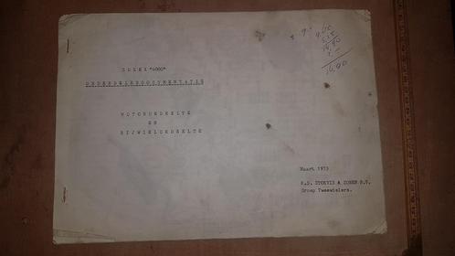 Solex 6000 onderdelendocumentatie, Fietsen en Brommers, Handleidingen en Instructieboekjes, Gebruikt, Ophalen of Verzenden