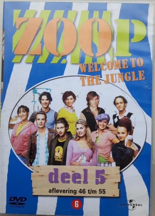 Zoop Welcome to the Jungle deel 5 afl 46 tm 55, Cd's en Dvd's, Dvd's | Avontuur, Nieuw in verpakking, Ophalen of Verzenden