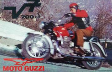 Folder MOTO GUZZI V7 700CC 1968 beschikbaar voor biedingen