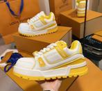 LOUIS VUITTON Trainer Maxi little fat tin lederen logo krale, Nieuw, Ophalen of Verzenden, Sneakers of Gympen, Lv