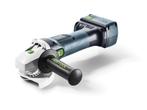 !HAAKSE SLIJPER FESTOOL AGC 18-125 LI 5,2 EB-PLUS!, Ophalen of Verzenden, Nieuw, 1000 watt of meer, Haakse handslijpmachine