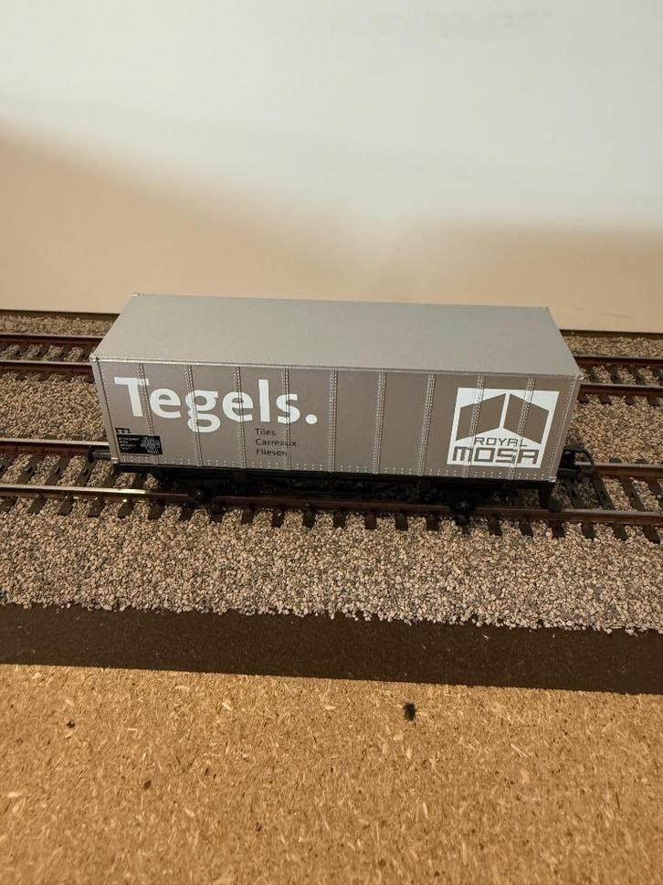 Märklin H0 4481 containerwagon Mosa NS, beperkte oplage 385, Hobby en Vrije tijd, Modeltreinen | H0, Nieuw, Wagon, Wisselstroom