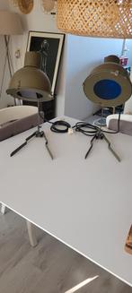Vintage Industriële Lampen Set, Antiek en Kunst, Antiek | Lampen, Ophalen of Verzenden
