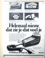 20 vintage reclames Philips Philishave 1949-88 scheren, Verzamelen, Merken en Reclamevoorwerpen, Ophalen