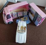 Barbie camper, auto, 16 poppen, kleding, accessoires etc, Ophalen of Verzenden, Barbie