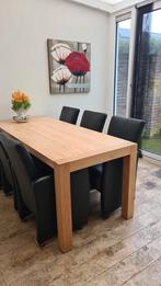 Eettafel te koop, Huis en Inrichting, Tafels | Eettafels, Ophalen, 200 cm of meer, 50 tot 100 cm, Zo goed als nieuw