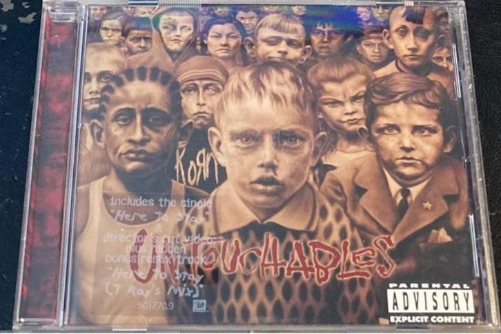 cd Korn Untouchables: Asia pressing epic – 501770.9,, Cd's en Dvd's, Cd's | Hardrock en Metal, Gebruikt, Ophalen of Verzenden