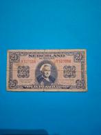 2,5 Gulden Muntbiljet Wilhelmina uit 1945 in FR, Postzegels en Munten, Bankbiljetten | Nederland, Ophalen of Verzenden, 2½ gulden