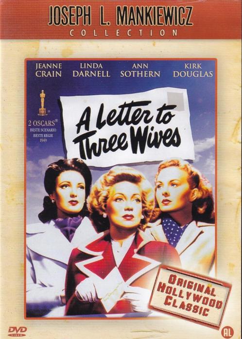 Te koop dvd a letter to three wives (kirk douglas) (nieuw, Cd's en Dvd's, Dvd's | Klassiekers, Actie en Avontuur, 1940 tot 1960