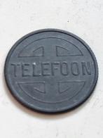 Oude telefoonmunt - waarde 5 zink, Postzegels en Munten, Penningen en Medailles, Ophalen of Verzenden