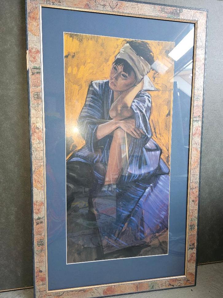 Origineel werk van Nico Vrielink, Antiek en Kunst, Kunst | Schilderijen | Klassiek, Ophalen