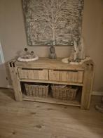 Bassano Wandtafel H85xB110xD37cm, Ophalen, 100 tot 150 cm, Rustiek, Zo goed als nieuw