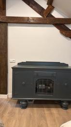Oude brocante kast met veel karakter, Huis en Inrichting, Gebruikt, 100 tot 150 cm, Ophalen of Verzenden, Landelijk