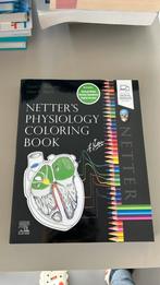 Netter’s Physiology Coloring Book, Boeken, Ophalen of Verzenden, Alpha, Zo goed als nieuw