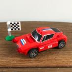 Rode Lego Auto met Finish Vlag, Ophalen of Verzenden, Gebruikt, Complete set, Lego
