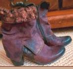 Nieuwe auberginekleurige lage laarsjes van Papucei 38, Kleding | Dames, Overige kleuren, Verzenden, Lage of Enkellaarzen, Nieuw