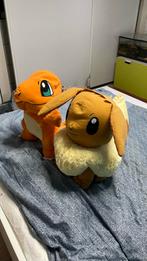 Grote Eevee en Charmander knuffels, Ophalen, Gebruikt, Overige typen