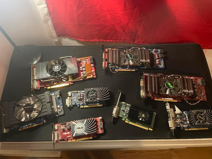 Diverse Videokaarten / GPU's - Gaming & Grafische Bewerking, Computers en Software, Videokaarten, Gebruikt, Nvidia, PCI-Express 1.0