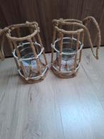 Bruiloft decoratie; 2 lantaarns touw, Ophalen, Zo goed als nieuw, Overige materialen, 25 tot 50 cm