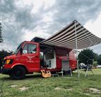 Unieke Mercedez-Benz 310 KA Camper brandweerwagen, Caravans en Kamperen, Buscamper of Camperbus, Tot en met 2, Mercedes-Benz, Particulier
