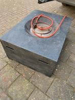 vuurtafel met gasbrander van happy cocooning (XL rechthoek), Ophalen, Gebruikt