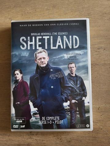 DVD Shetland seizoen 1,2,3 plus pilot - complete serie beschikbaar voor biedingen