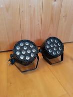 2x Eurolite LED PAR, Muziek en Instrumenten, Licht en Laser, Ophalen of Verzenden, Zo goed als nieuw, Licht, Kleur