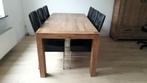 Eetkamertafel tafel .Acacia , Henders & Hazel. prima staat, Huis en Inrichting, Tafels | Eettafels, Ophalen, Strak, 50 tot 100 cm