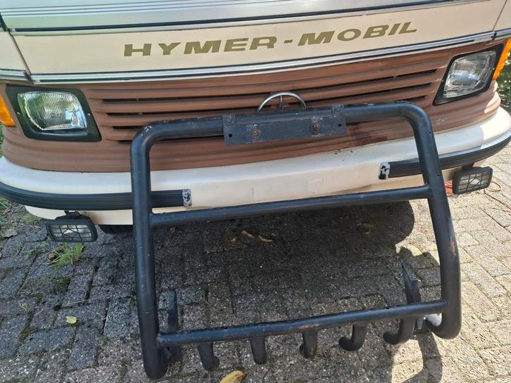 Bull bar voor bus of camper (Hymer, Mercedes, etc), Caravans en Kamperen, Camper-accessoires, Gebruikt, Ophalen