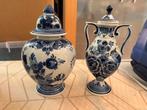 2 vaasjes delfts blauw, Antiek en Kunst, Ophalen