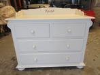 Brocante commode - dressoir, Huis en Inrichting, Kasten | Dressoirs, Ophalen, Gebruikt, 100 tot 150 cm, 25 tot 50 cm