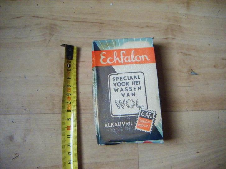 Echfalon, vol, ongeopend oud pakje wasmiddel,leuke tekst zij, Verzamelen, Merken en Reclamevoorwerpen, Verpakking, Ophalen of Verzenden