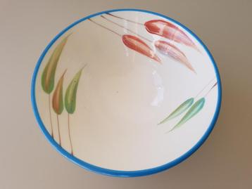 kom met tulpen decor, fruitschaal, schaaltje, handgemaakt beschikbaar voor biedingen