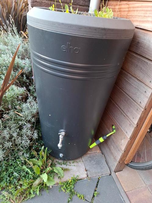 Elho Regenton 150 Liter, Tuin en Terras, Regentonnen, Gebruikt, Kunststof, 150 liter of meer, Met kraantje, Ophalen
