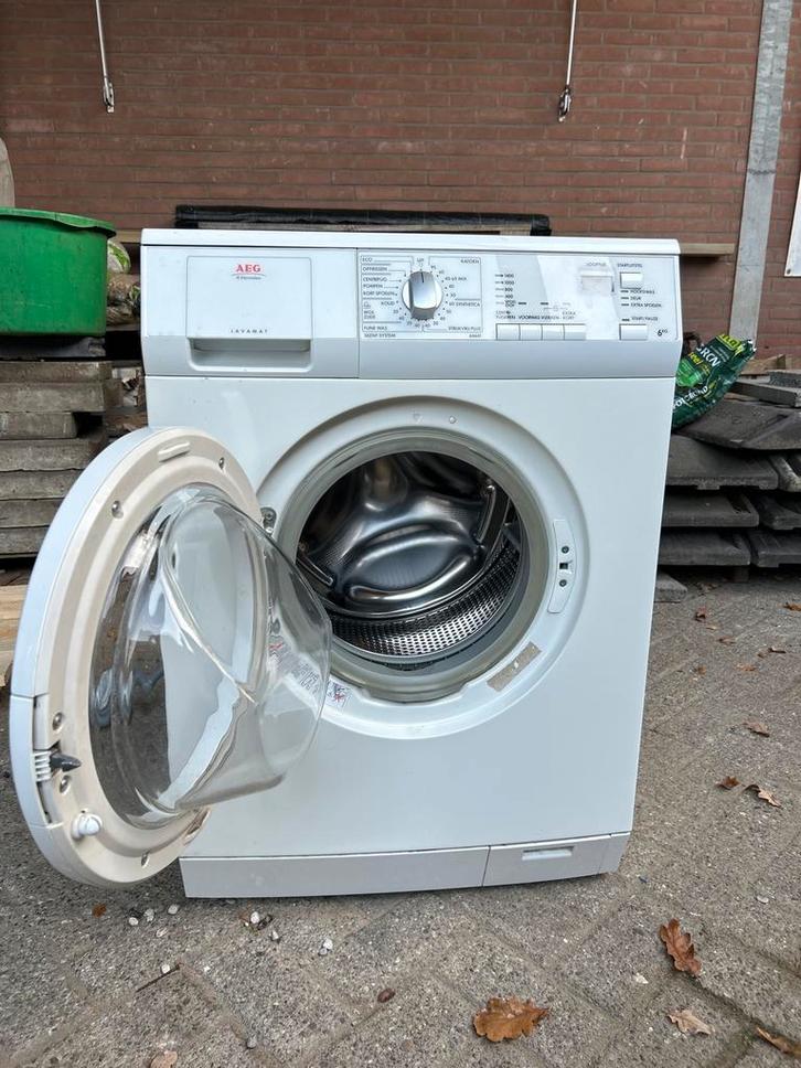 AEG Lavamat Wasmachine - Voorlader, Witgoed en Apparatuur, Wasmachines, Gebruikt, Voorlader, 6 tot 8 kg, 85 tot 90 cm, 1200 tot 1600 toeren