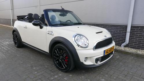 Mini Mini Cabrio 1.6 211 PK John Cooper Works NAVI,LEER,XENO, Auto's, Mini, Bedrijf, Te koop, Cabrio, ABS, Airbags, Airconditioning